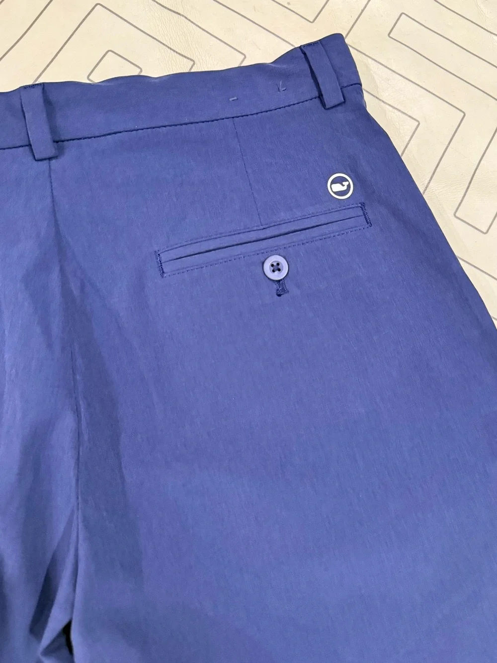 Vineyard Vines Blue Performance Stretch Shorts